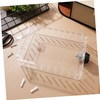 Operitacx Thermostat Cover with Combination Lock Clear Protective Box for