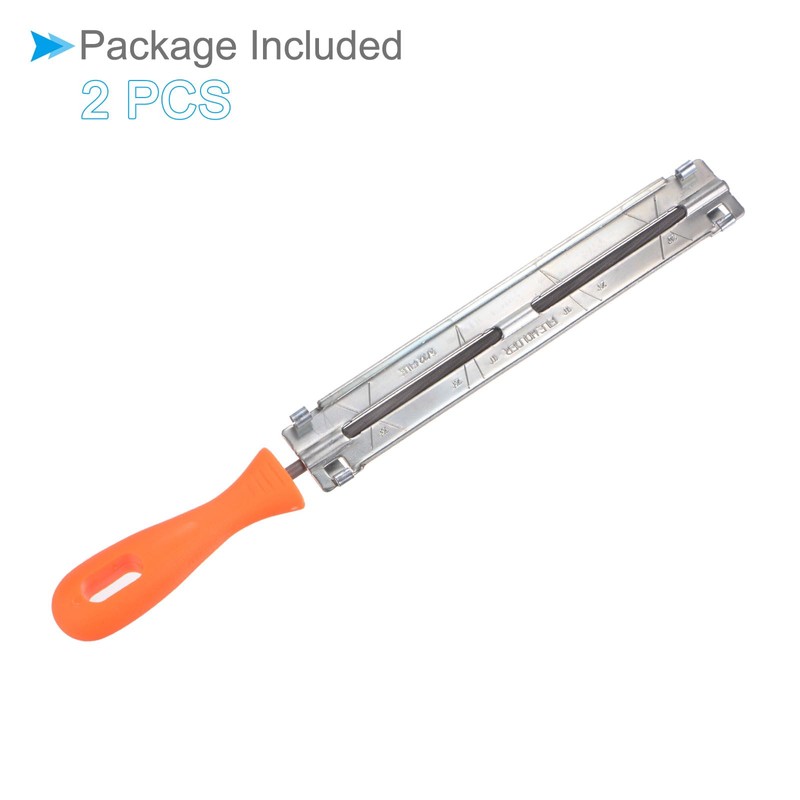 CoCud Chainsaw File Holder, 7/32" (5.5mm), Chrome Steel Round Sharpener