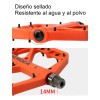 Pedal De Bicicleta Antideslizante Extra Grande Mtb De Nailon