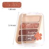 Boobeen Eyeshadow Palette 4 Pigmented Nude Matte Shimmer Eye Shadow
