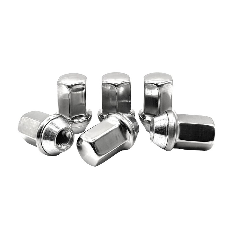 White Knight Wheel Accessories 24 Stainless Steel Polished Capped OE