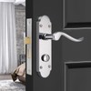 Probrico Bedroom Mortice Sashlock 65mm, Internal Door Latch for Bathroom,