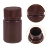 NUOLUX 10 Pack 30ml High Temperature Resistant Reagent Bottles with