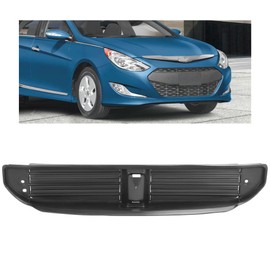 HECASA Grille Active Air Shutter Lower Flap Duct Deflector Compatible with 2011-2015 Hyundai Sonata Hybrid Replacement for 863814R000 Lower Air Shutter Flap Assy