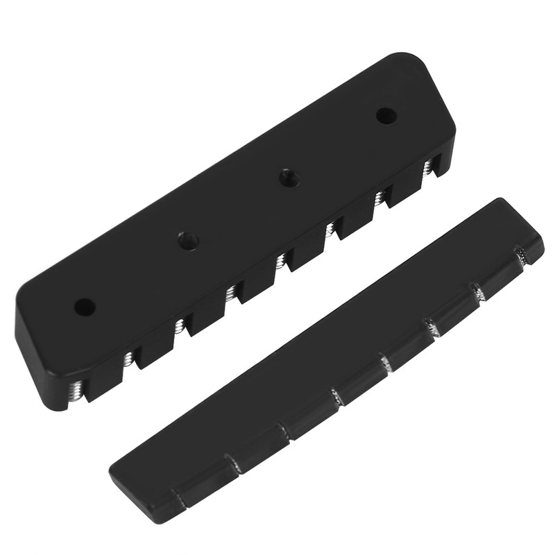 Electric Guitar Nut 7/8 String Headless Piano Pillow Set Musical