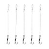 Angular Claw Carp rigs (5 in a pack) (Barbless, 8)