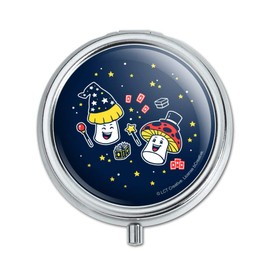 Magic Mushrooms Funny Humor Pill Case Trinket Gift Box
