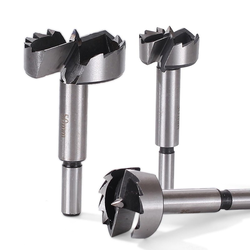 Meichoon Upgraded Version Multi-Tooth Forstner Drill Bit Set Higher Hardness