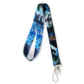Edward Scissorhands Tim Burton Movie 17.7" Neck Lanyard Keychain Holder ID Badge Mobile Phone Pin Strap by Pinstant