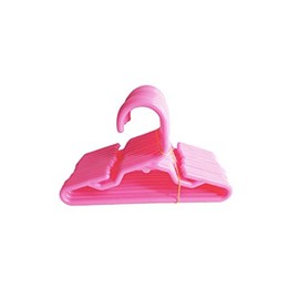 My Brittany's 12 Pink 5.5 Inch Hangers for 14 Inch Doll Clothes- Doll Clothes Hangers