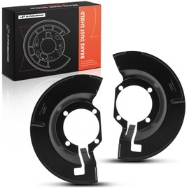 A-Premium Front Driver and Passenger Side Brake Dust Shields Compatible with Dodge Models - Ram 2500/Ram 3500 2003-2008, 4WD Model Only, 2-PC Set