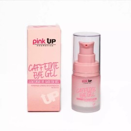 Pink Up, Contorno De Ojos En Gel, Reduce Las Ojeras Cafeina