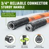 REFDAQ Garden Hose 50 ft, Water Hose Heavy Duty, Flexible