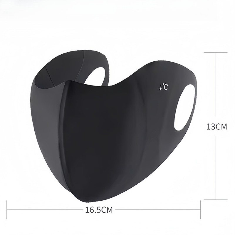 DEVENTORZ Summer Ice Silk Sunscreen Mask UV Protection Outdoor Cycling
