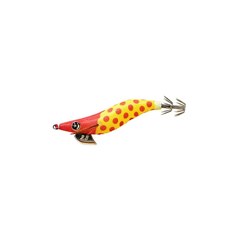 Tsuriken DP-3 Egista Dropper, No. 2.5, Luminous Red Polka Dot
