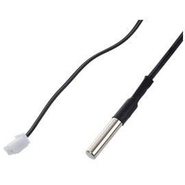 Temperature Sensor, SODIAL(R) 2 Meter NTC Thermistor Temperature Sensor Waterproof Probe Wire 10K 1% 3950 Black