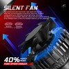 Aukee 9007 LED Headlight Bulb HB5 Hi-Lo Beam 50W 10000