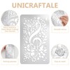UNICRAFTALE Musical Note Stencil Metal Stencil for Wood Burning Stainless