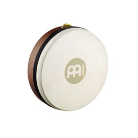 Meinl Percussion 7 1/2" Frame Drum with Set of 3 Jingles, Kanjira-NOT Made in China-Goat Skin Head, Antique Brown Finish, 2-Year Warranty, (FD7KA)