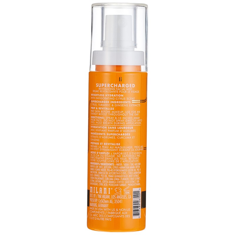 Milani Super Charged Revitalizing Facial Mist 60ml