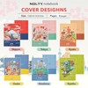 NOLTY JAPAN NOTE, A6 Notebook Featuring Japanese Design, 3.5mm Grid,