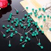 500 Pack Map Push Pins Map Tacks Small Size (Green,