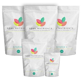 Vitamin C Tablets- 1000mg- High Strength- Nasty Filler Free- 180 Tablets- Sugar Free- Coughs/Colds/Immune Defence/Flu- Recyclable Pouch- No Plastic