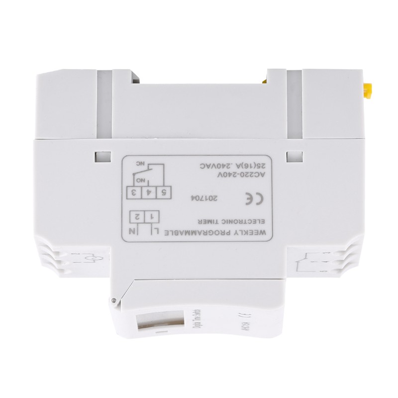 LCD Display Weekly Programmable Electronic Relay Time 16 ON and