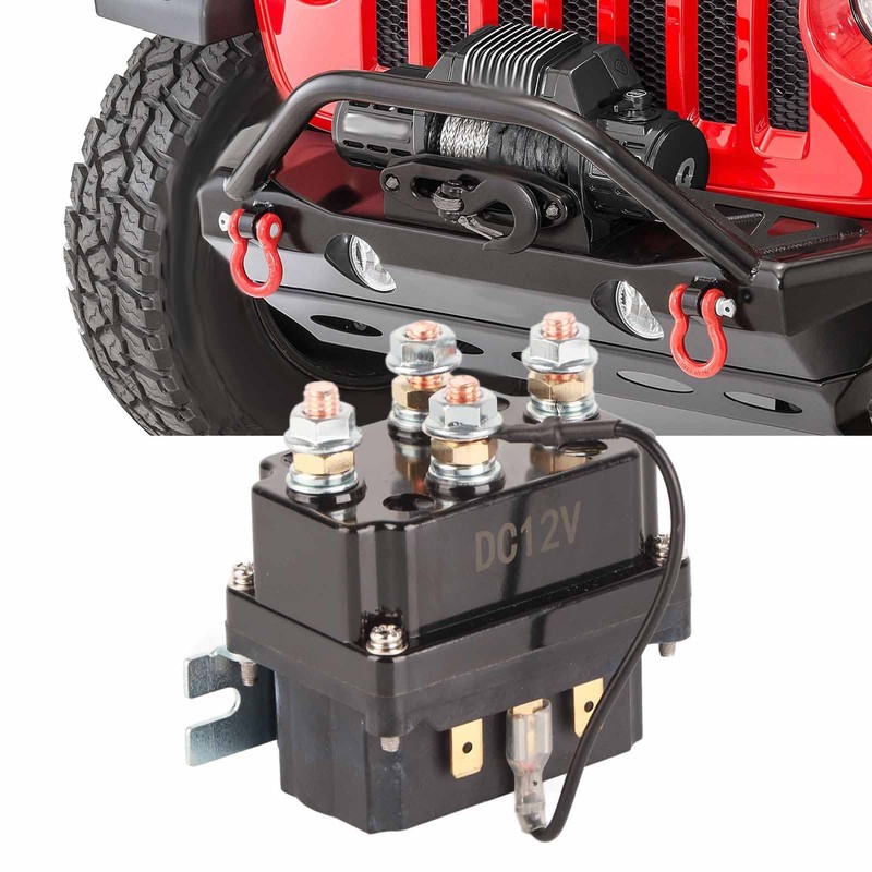 250A Winch Solenoid Relay Contactor 12V for AUT UTV SUV