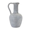Melrose International Grey Pitcher Vase 12" H