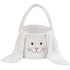 KEGOZ Plush Easter Basket, Bunny Easter Buckets, Easter Gift Bags