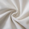JUSPURBET Cream White Lumbar Velvet Throw Pillow Covers 14x24 inch