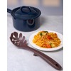 ICNBUYS Antlers Spaghetti Spoon Pasta Server, Heat Resistant Handle, Built-in