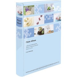 nakabayasi Tall Round Pocket Album Large Format 240 Piece Decor Photo , bule