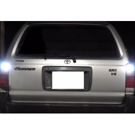 newlineperformance White Led Reverse Light Bulbs 2 pc for Toyota 4Runner SR5 1996-2000 3rd Gen
