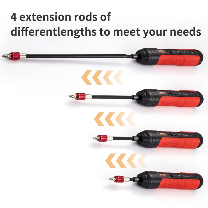 OAOJUBR Drill Bit Extension, 1/4 Magnetic Extension Set, High-Precision with