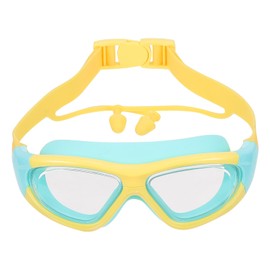 Swim Goggles, Anti-fog Swimming Glasses with Ear Plugs for Children Kids, Swimming Goggles for Men Women