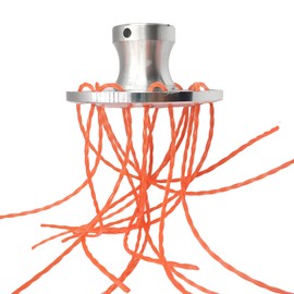 Universal fit Trimmer Head Weed Eater Multi-line .105" Trimmer line Aluminum Alloy Grass Strimmer String for Brushcutter 1 inch Gearbox