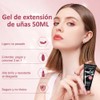CHERIMOYA Poly Gel Constructor de Uñas 50ml,Fortalecedor para Extensión (007