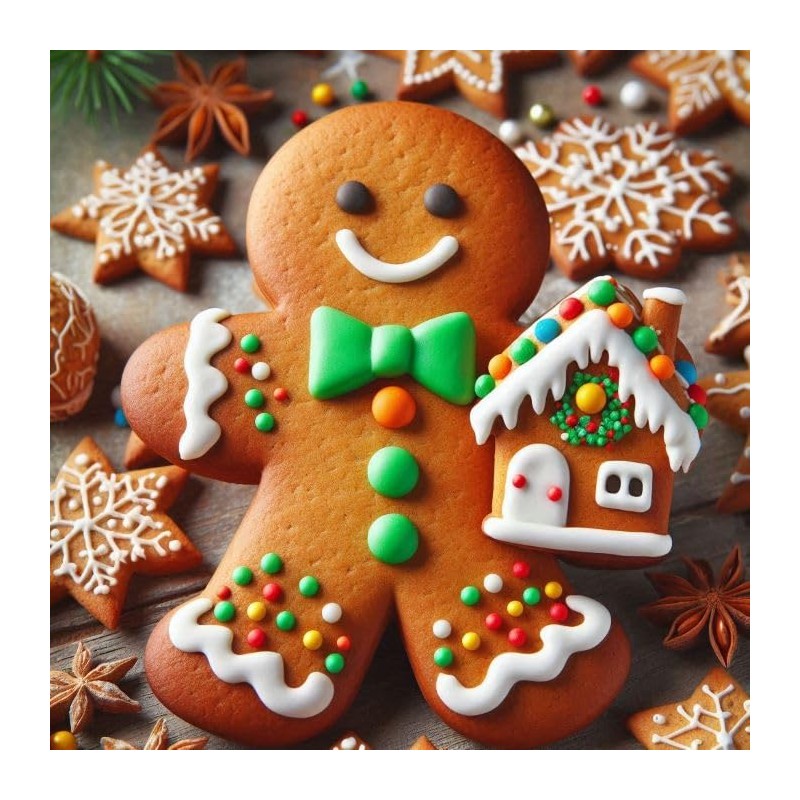 Large Gingerbread Boy Man 8 Inch Cookie Cutter from The