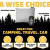 Wise Owl Outfitters Camping Pillow – Memory Foam Travel Pillow