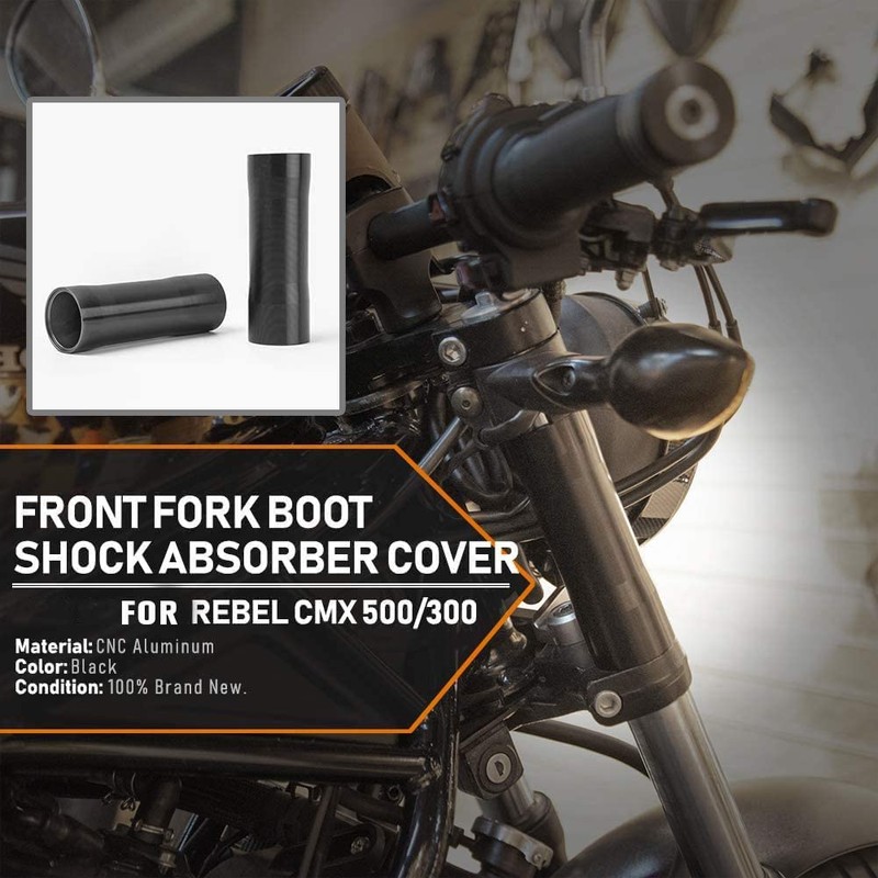 Lorababer Motorcycle Rebel 300 500 Boot Slider Covers, 1 Pair
