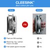 Garbage Disposal Flange, 3 Bolt Mount Stainless Steel Kitchen Sink
