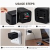 Charger Camera, 1080P Mini Cameras Nanny Cam Video Recorder with