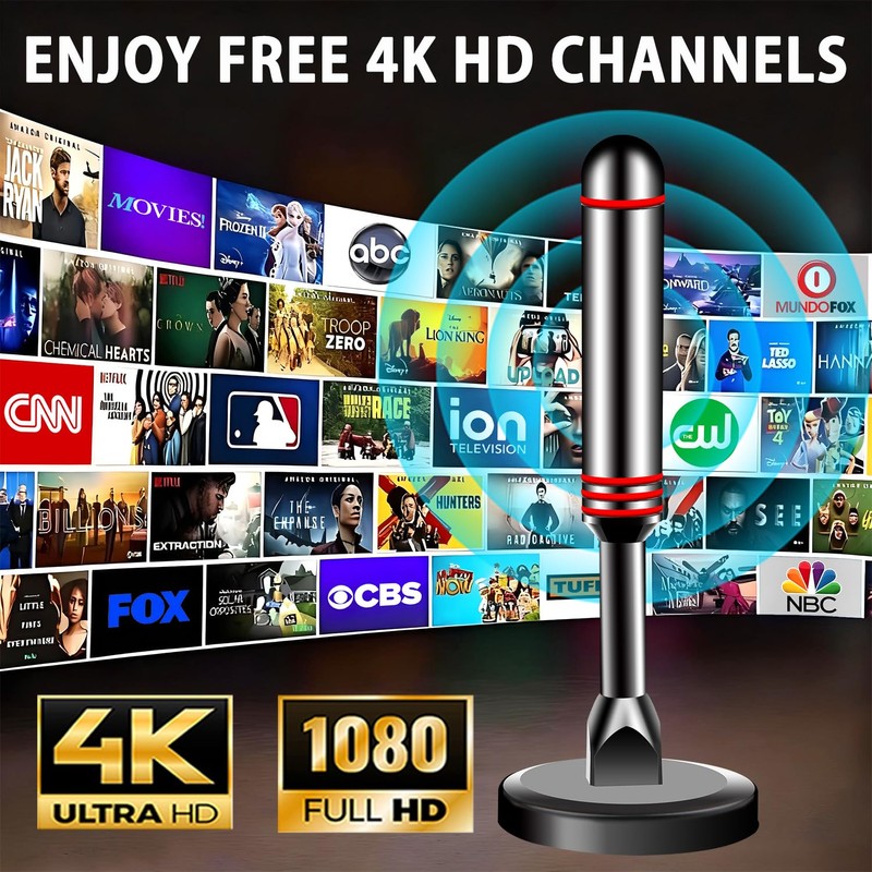 TV Antenna for Smart TV Indoor, 2026 Digital Indoor Antennas