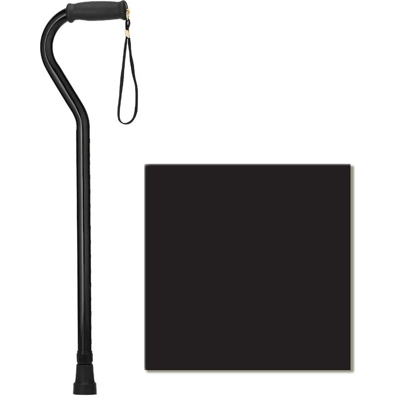 NOVA Heavy Duty Walking Cane with Offset Handle, 500 lb.