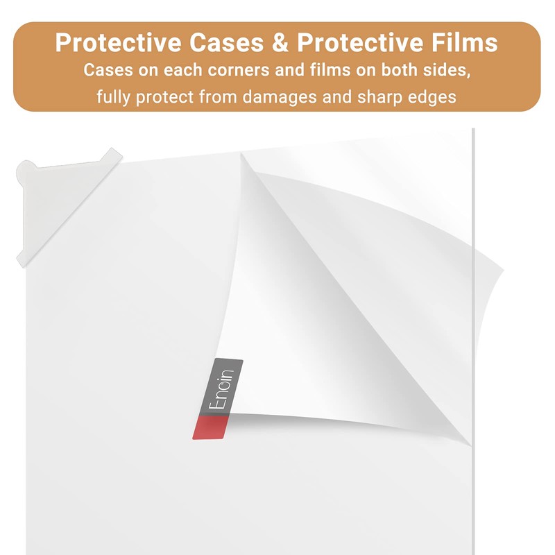 Enoin 12x16 Clear Acrylic Sheets - Plexiglass Sheets 1/16 inch
