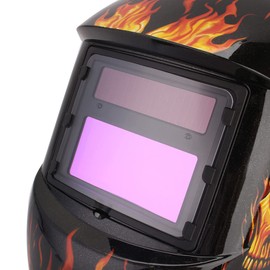 Welding Helmet, Auto Darkening Welding Mask Large Viewing Screen Adjustable for MIG for TIG for MMG