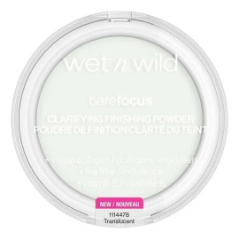 Wet n Wiild Polvo Fijador de Maquillaje Compacto Bare Focus Clarifying Translucido