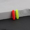 VGOL 30pcs Pole Elastic Connectors Match Pole Fishing Tackle 16.4mm